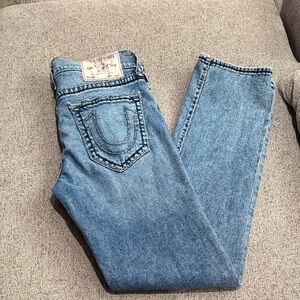 True Religion Medium Blue Relaxed Jeans